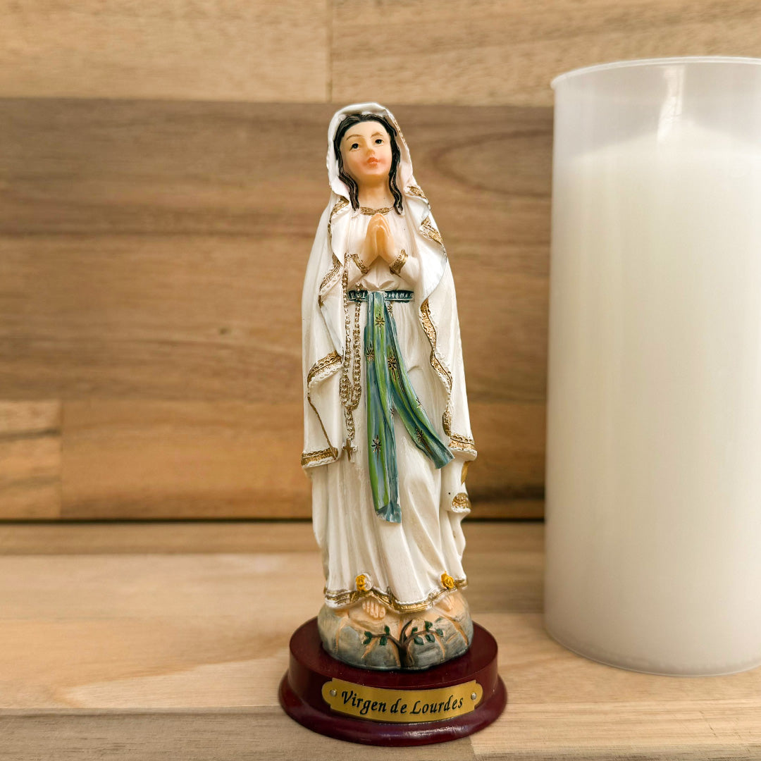 Our Lady of Lourdes Statue – 5 inches