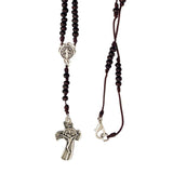 Rosary with 1.57-inch Wooden Beads