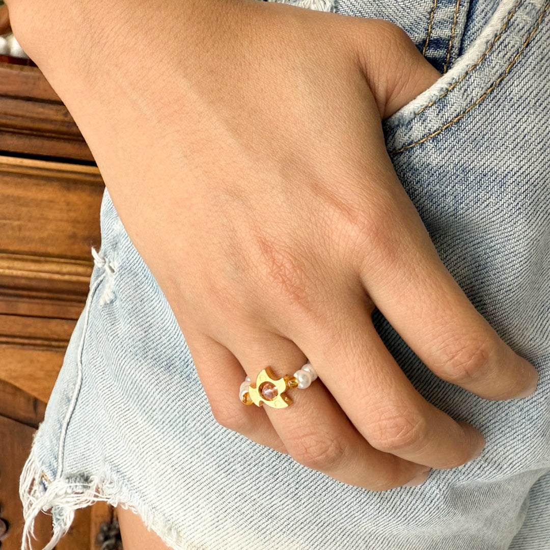 Holy Spirit Pearl Ring