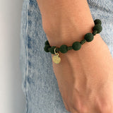 Denary Bracelet with Neoprene Beads