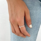 Rosary Ring in Silver