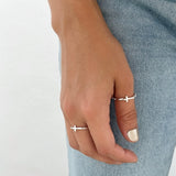 Rosary Ring in Silver
