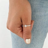 Rosary Ring in Silver