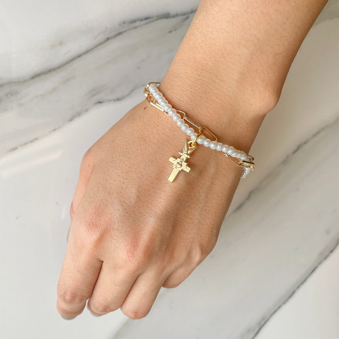 Bracelet with the Cross of the Holy Spirit