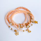 Eternal Grace Bracelet in Salmon