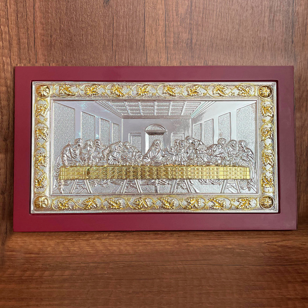 Last Supper Wall Art in Wood and Aluminum