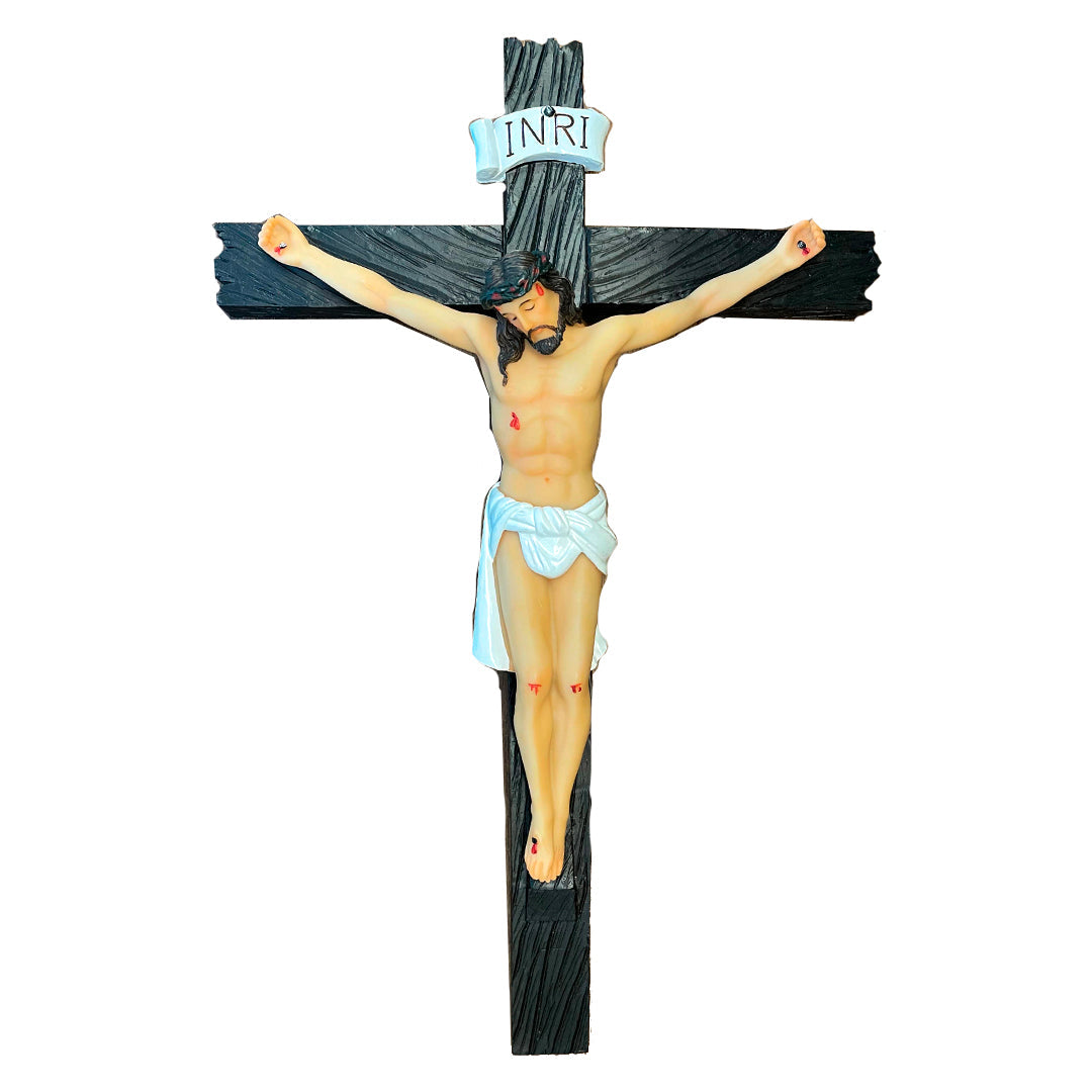 Wall-Mounted Crucifix of Jesus – 12 Inches