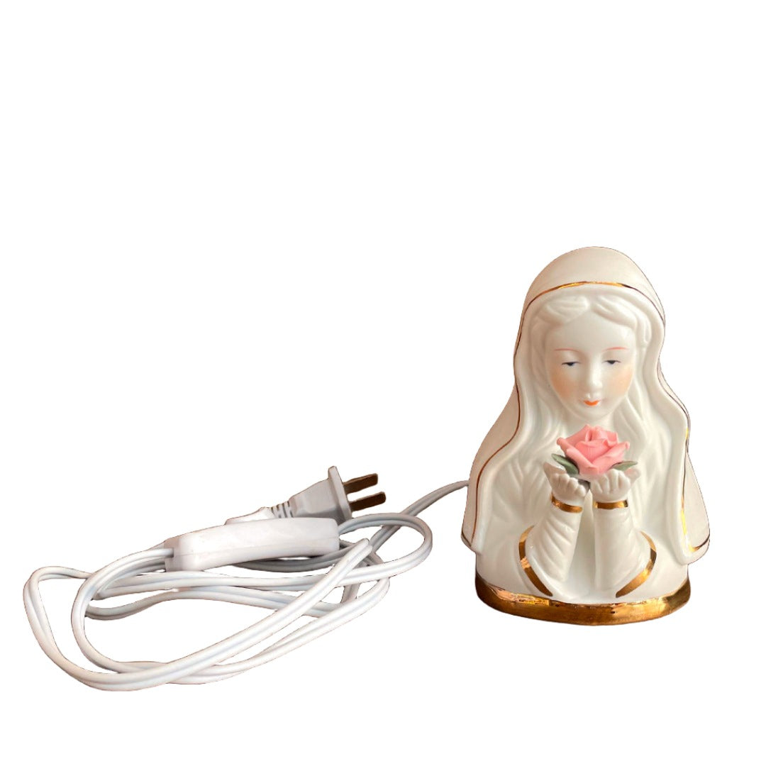 Mystic Rose Virgin Lamp