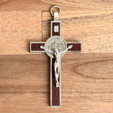 St. Benedict Christ Ornament – 4.8" x 2.6" (12.3 cm x 6.7 cm)