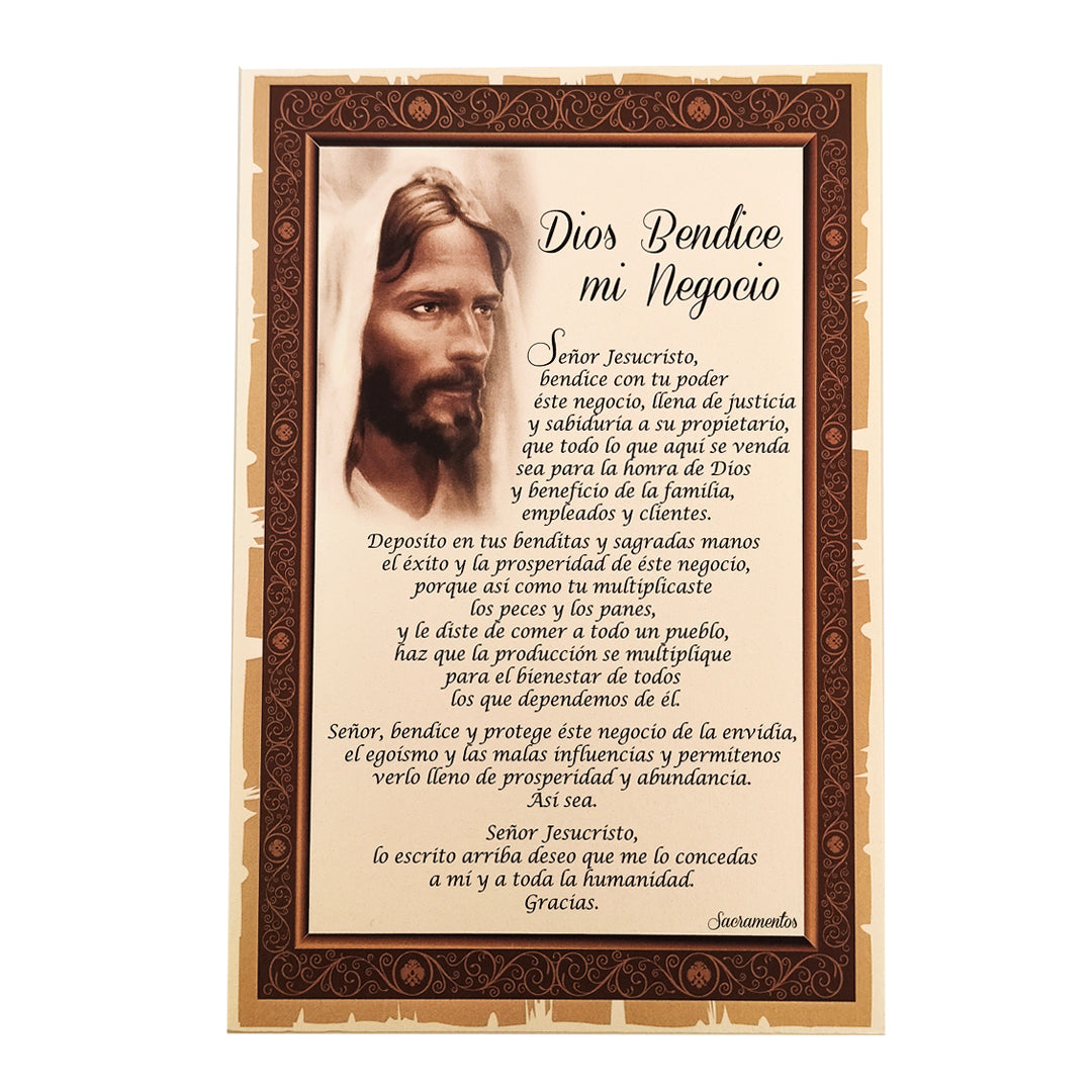 Prayer Print for the Blessing of the Business