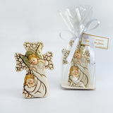 Guardian Angel Cross Souvenir 3.15 inches (8 cm) x 6 Units