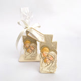 Souvenir Holy Family Plaque 2.95 inches (7.5 cm) x 6 Units