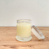 Small Glass Jar Candle with Rose Scent