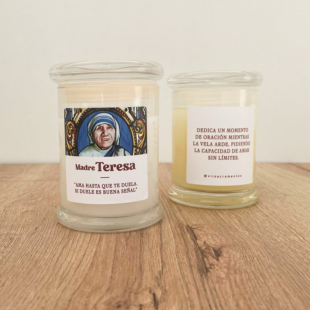 Mother Teresa of Calcutta Prayer Candle