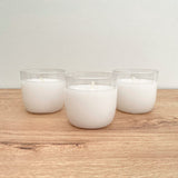 Plastic Cup Candle Kit x 3 Units, Serenity Scent