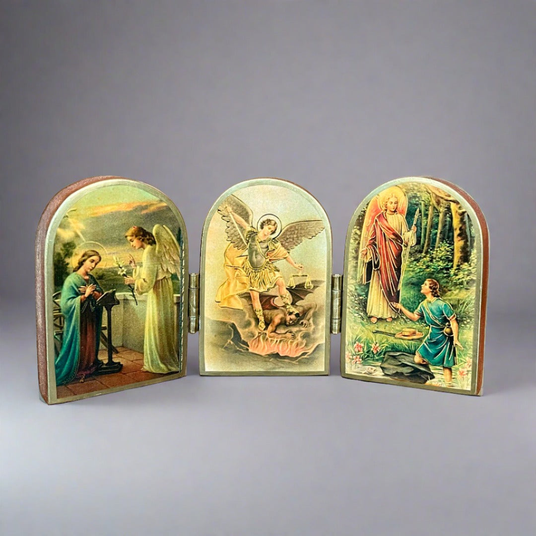 Triptych of the Three Archangels