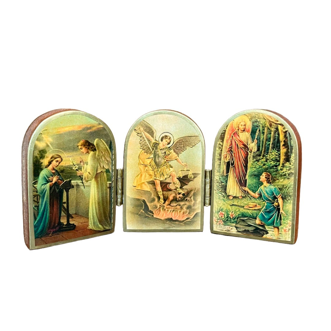 Triptych of the Three Archangels