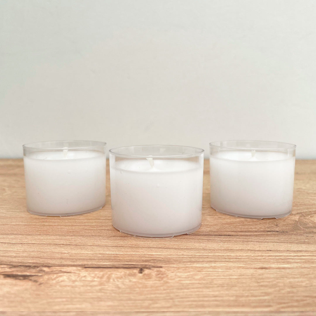 Small Cup Candle Kit x 3 Units, Serenity Scent