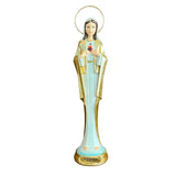 Stylized Statue of the Immaculate Heart of Mary 11.8 inches (30 cm)