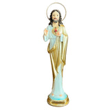 Stylized Statue of the Sacred Heart of Jesus 11.8 inches (30 cm)