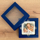 Guardian Angel Table Frame - White Painted Wood