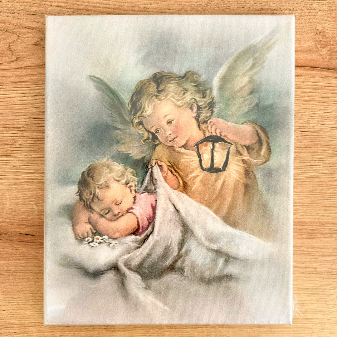 Guardian Angel Canvas - Made in Italy