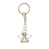 Souvenir Keychain with Angel with Card x 6 Units