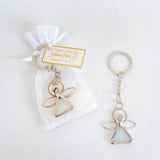 Souvenir Keychain with Angel and Almonds x 6 Units