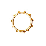 Italian Rosary Ring Gold-Plated