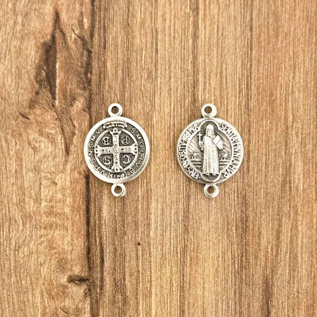 Italian Slider Medal of Saint Benedict – 0.55 in (1.4 cm)