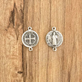 Italian Slider Medal of Saint Benedict – 0.55 in (1.4 cm)