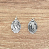 Italian Oval Medal of Our Lady of Medjugorje