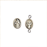 Bead Connector x 5 Units: Mary Help of Christians - Divine Child Jesus