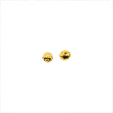 Rose-Shaped Bead x 5 Units – Gold-Plated