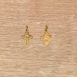 Small Golden Seven Graces Cross