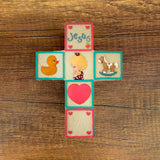 Protection Cross for Girl - Children's Room Decor