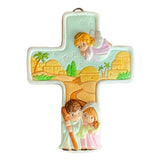 Children’s Holy Family Cross - Nursery Decoration