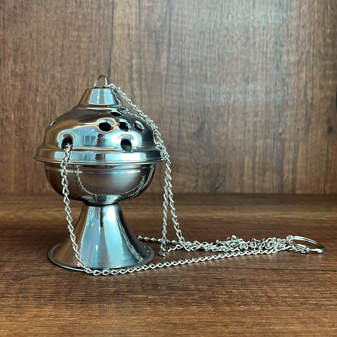 Liturgical Incense Burner – Stainless Steel