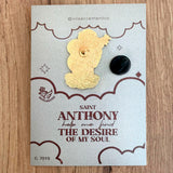 Metal Pin – St. Anthony with Resin Coating
