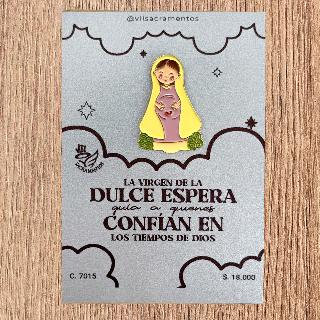 Metal Pin – Our Lady of Sweet Expectation