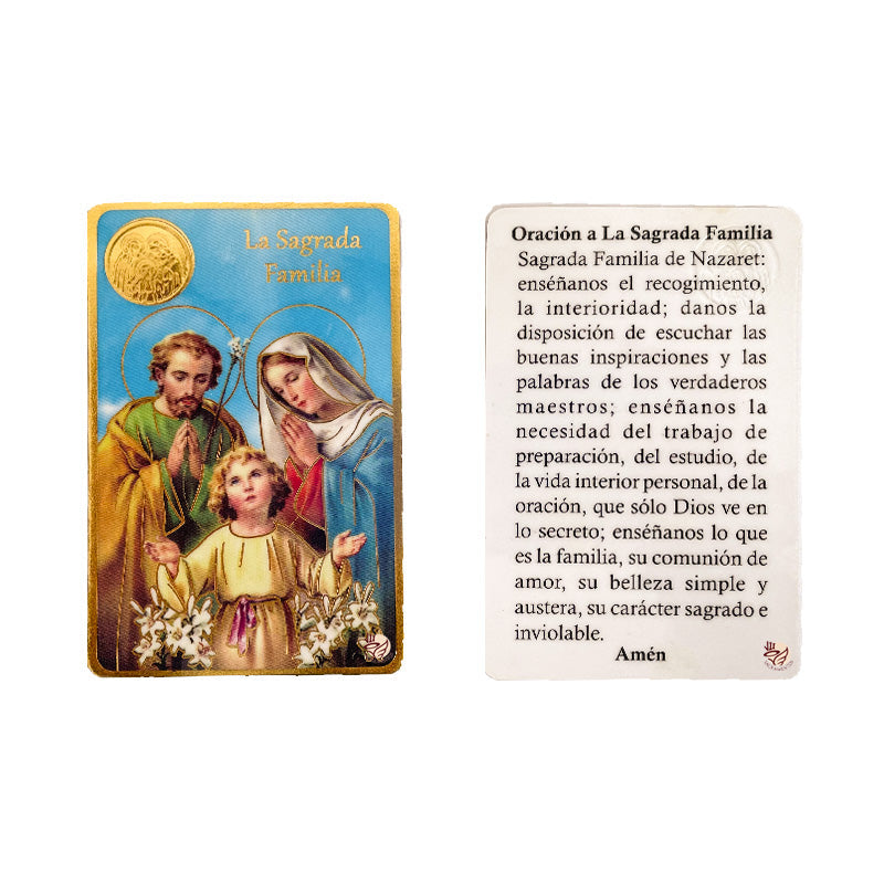 Credential Card – Holy Family – Pack of 6 Units