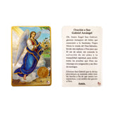 Credential Card of St. Gabriel the Archangel – Pack of 6 Units