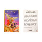 Credential Card of St. Michael the Archangel – Pack of 6 Units