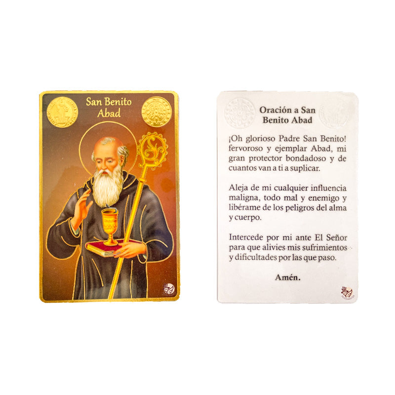 Credential Card of St. Benedict – Pack of 6 Units