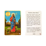 Credential Card of St. Martha – Pack of 6 Units