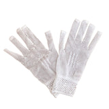 Pair of White Gloves for Girls' First Communion