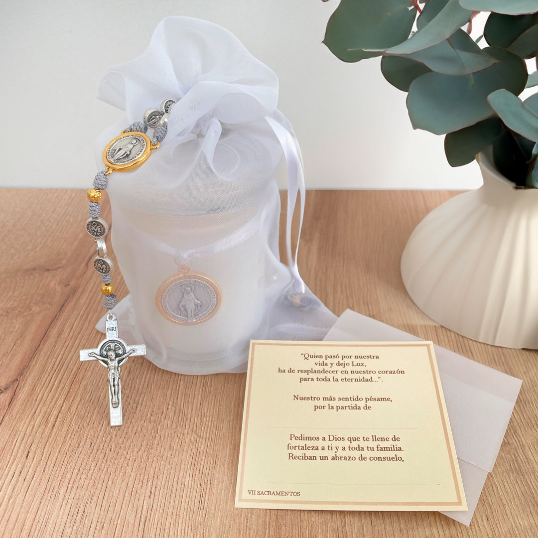 Sympathy Gift Kit: Light and Prayer